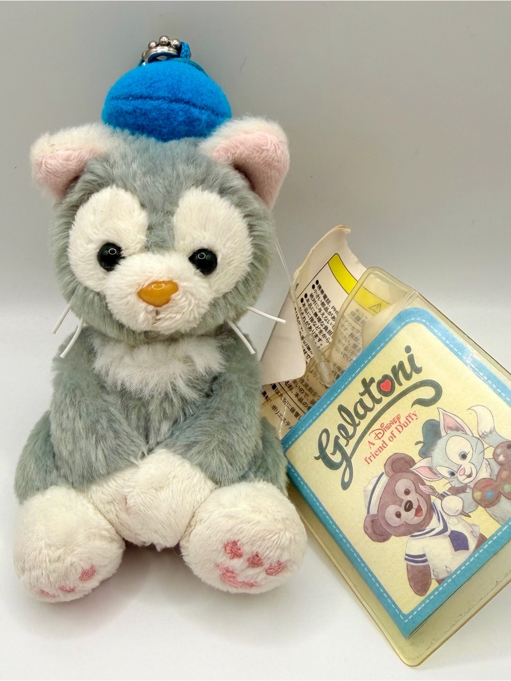 NEW Authentic Tokyo Disney Sea Japan Gelatoni Plush Keychain Duffy Classic Strap